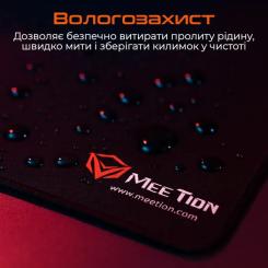 Коврик для мышки Meetion PD015 Black Фото 3