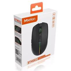 Мышка Meetion BTM002 Wireless/Bluetooth Black Фото 1