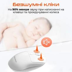 Мышка Meetion R546 Wireless Pink Фото 1