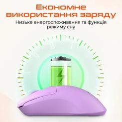 Мышка Meetion R546 Wireless Pink Фото 4