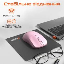 Мышка Meetion R546 Wireless Pink Фото 5
