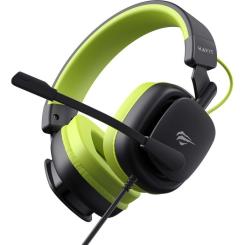 Наушники Havit H2048U USB 7.1 Black/Green Фото 4