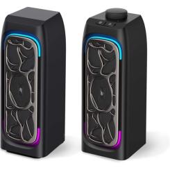 Акустическая система Havit HV-SK215 Bluetooth USB Black Фото 7