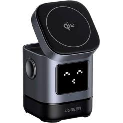 Зарядное устройство Ugreen 2-in-1 wireless iPhone + AirPods W709 gray Фото