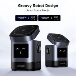 Зарядное устройство Ugreen 2-in-1 wireless iPhone + AirPods W709 gray Фото 7