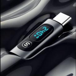 Переходник Essager USB-C F to USB-C M digital display Фото 10