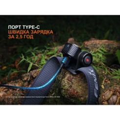 Фонарь Fenix HM55R фіолетовий Фото 11