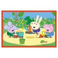 Кубики Clementoni пазл Peppa Pig, 6 елементів Фото 4