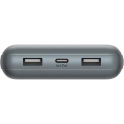 Батарея универсальная Belkin 10000mAh 15W 2xUSB-A, USB-C Gray Фото 9
