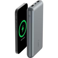 Батарея универсальная Belkin 10000mAh 15W 2xUSB-A, USB-C Gray Фото 6