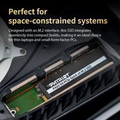 Накопитель SSD Patriot M.2 2280 1TB P400 Фото 5