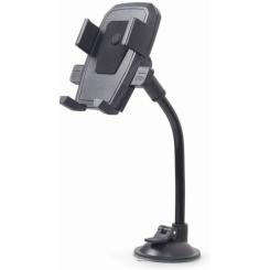 Универсальный автодержатель Gembird 55-80 мм, крепление на стекло Фото 2