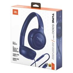 Наушники JBL Tune 530C USB-C Blue Фото 9