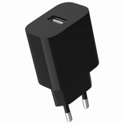 Зарядное устройство Gembird USB 12W black Фото 1