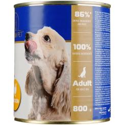 Консервы для собак PREMIUM PET с курицей 800 г Фото