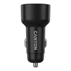 Зарядное устройство Canyon 1xUSB + 1xUSB-C PD85W black Фото 2