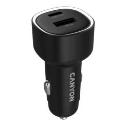 Зарядное устройство Canyon 1xUSB + 1xUSB-C PD85W black Фото 4