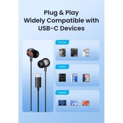 Наушники Vention Echo Lite USB-C In-Ear Wired Black Фото 10