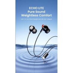 Наушники Vention Echo Lite USB-C In-Ear Wired Black Фото 2