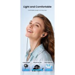 Наушники Vention Echo Lite USB-C In-Ear Wired Black Фото 8