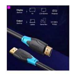Кабель мультимедийный Vention HDMI M to HDMI M 1.5m 4K60Hz black Фото 4