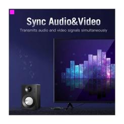 Кабель мультимедийный Vention HDMI M to HDMI M 1.5m 4K60Hz black Фото 7