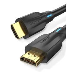 Кабель мультимедийный Vention HDMI M to HDMI M 1.0m 8K60Hz black Фото 1