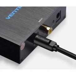 Кабель мультимедийный Vention Optical Toslink 3.0m black Фото 4