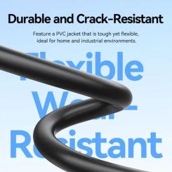 Патч-корд Vention 3м, UTP cat 6 RJ-45 black Фото 7