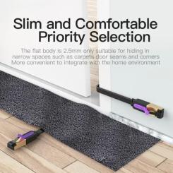 Патч-корд Vention 1.5м FTP cat 7 RJ-45 black Фото 4