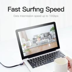 Патч-корд Vention 1.5м FTP cat 7 RJ-45 black Фото 6