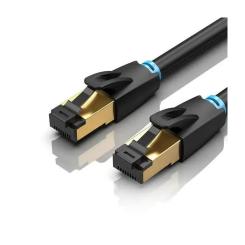 Патч-корд Vention 2м, S/FTP cat 8 RJ-45 black Фото