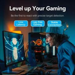 Патч-корд Vention 1м, S/FTP cat 8 RJ-45 black Фото 3