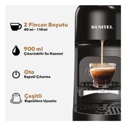 Капсульная кофеварка KUMTEL HCM-03 Фото 4