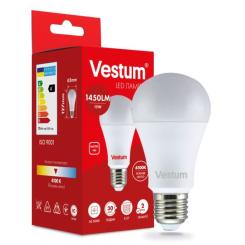 Лампочка Vestum A65 15W 4100K 220V E27 Фото 1
