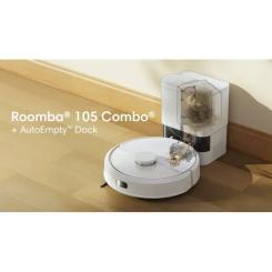 Пылесос iRobot Roomba Combo 105 + AutoEmply dock (White) Фото 4