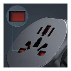 Переходник Essager EU to global universal adapter Фото 6