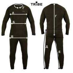 Комплект термобелья Tribe Microfleece оливковий 2XL Фото 7
