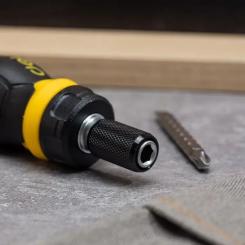 Отвертка Deli PH2 + SL6 з тріскачкою Фото 7