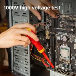 Отвертка Deli изолированная крестовая PH2 x 100 мм Фото 1