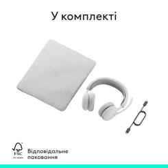 Наушники Logitech Zone Wireless 2 ES Off-White Фото 10