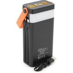 Батарея универсальная 7GO 30000mAh QC/3.0 Solar Black Фото 2