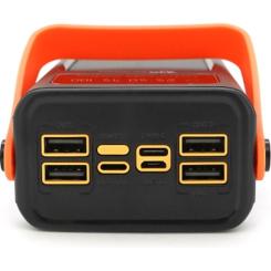 Батарея универсальная 7GO 30000mAh QC/3.0 Solar Black Фото 4
