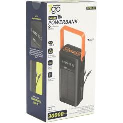 Батарея универсальная 7GO 30000mAh QC/3.0 Solar Black Фото 5
