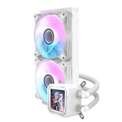 Система жидкостного охлаждения DARKFLASH DV240S WHITE Фото 2