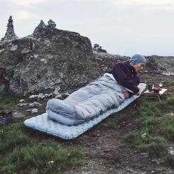 Матрас надувной Naturehike CNK2450WS012, 186х64, сірий Фото 5
