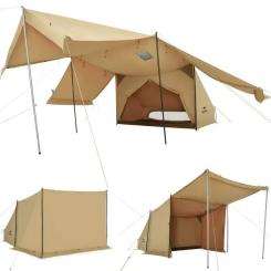 Палатка Naturehike одномісний із тентом CNK2450WS026, коричневий Фото 1