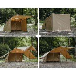 Палатка Naturehike одномісний із тентом CNK2450WS026, коричневий Фото 4