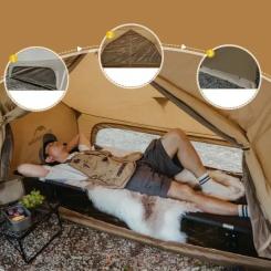 Палатка Naturehike одномісний із тентом CNK2450WS026, коричневий Фото 5