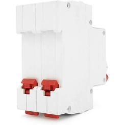 Автоматический выключатель ZUOYI Z7-63Z 2P C25 DC500V Фото 2